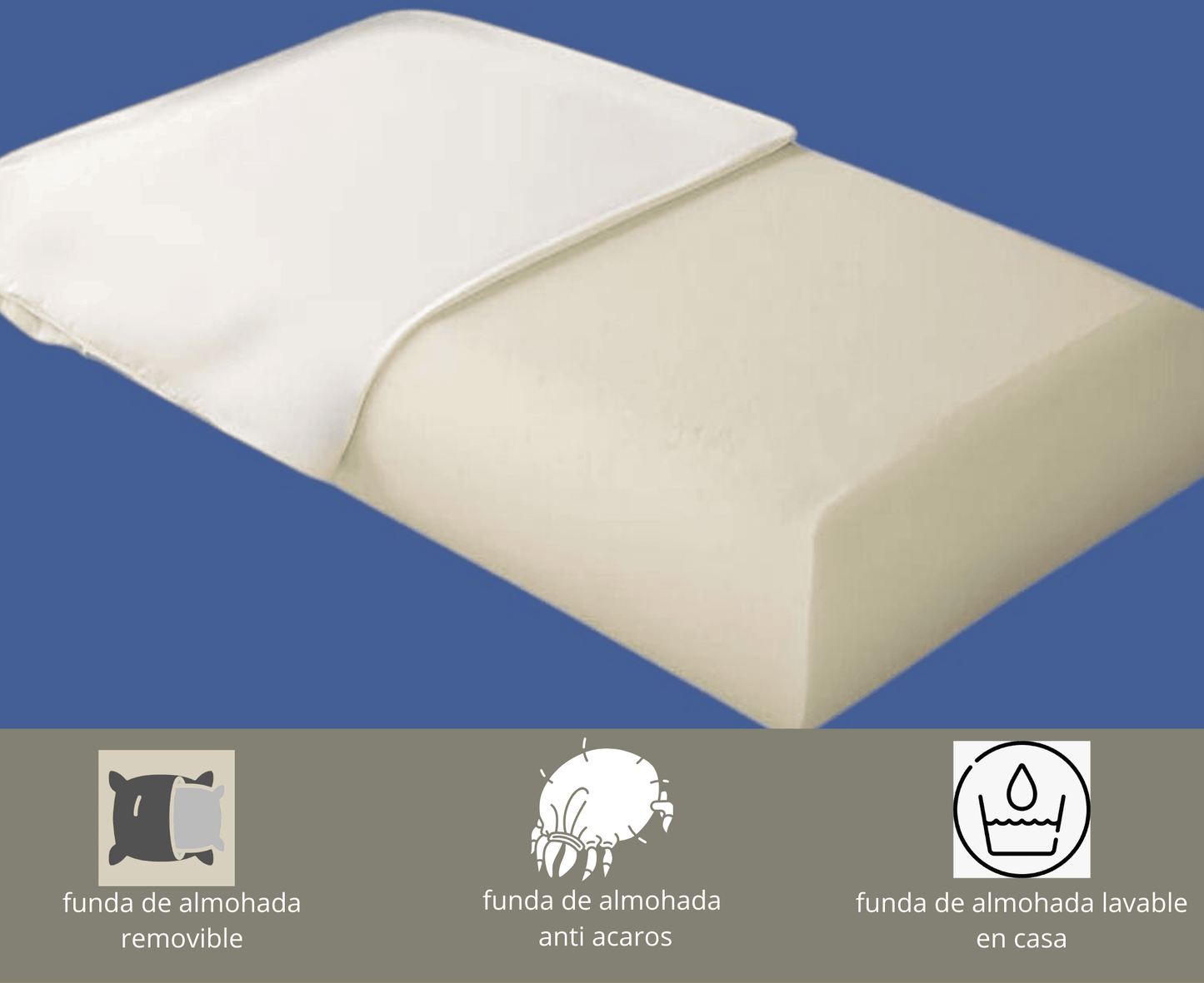 Almohada Ergonomica  "Sueño Pleno"